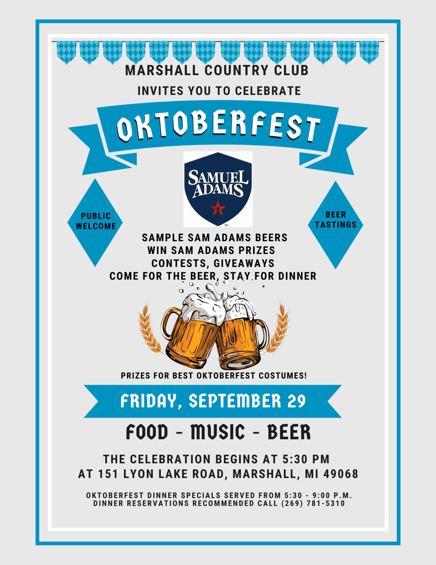 OKTOBERFEST KICKOFF IS SATURDAY 🍻🇩🇪🥨 Please also note, we will be  closed until 5:30pm for a private reservation on Friday. Thank you for…